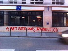 A Paris comme à Tunis Insurrection