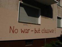 No war - but classwar!