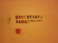 RESCATARSE JAMÁS Pank Rock