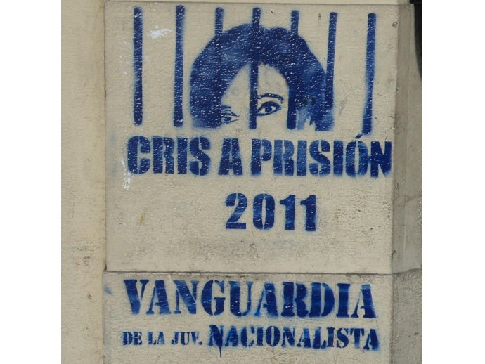 CRIS A PRISIÓN 2011 VANGUARDIA DE LA JUV NACIONALISTA