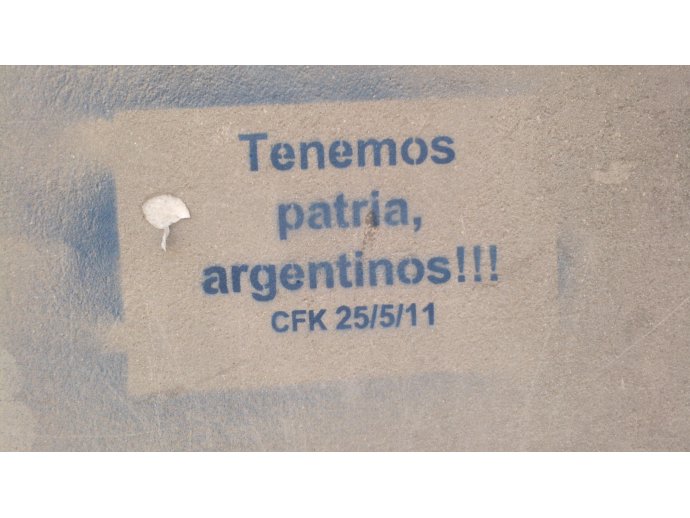 Tenemos patria,argentinos!!! CFK 25/5/11