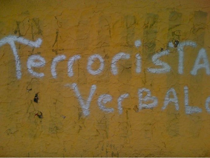 TERRORISTA VERBAL